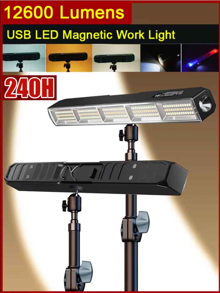 Lampu LED Magnetik Daya Tinggi - Energy Monitor Meter ulasan dan harga