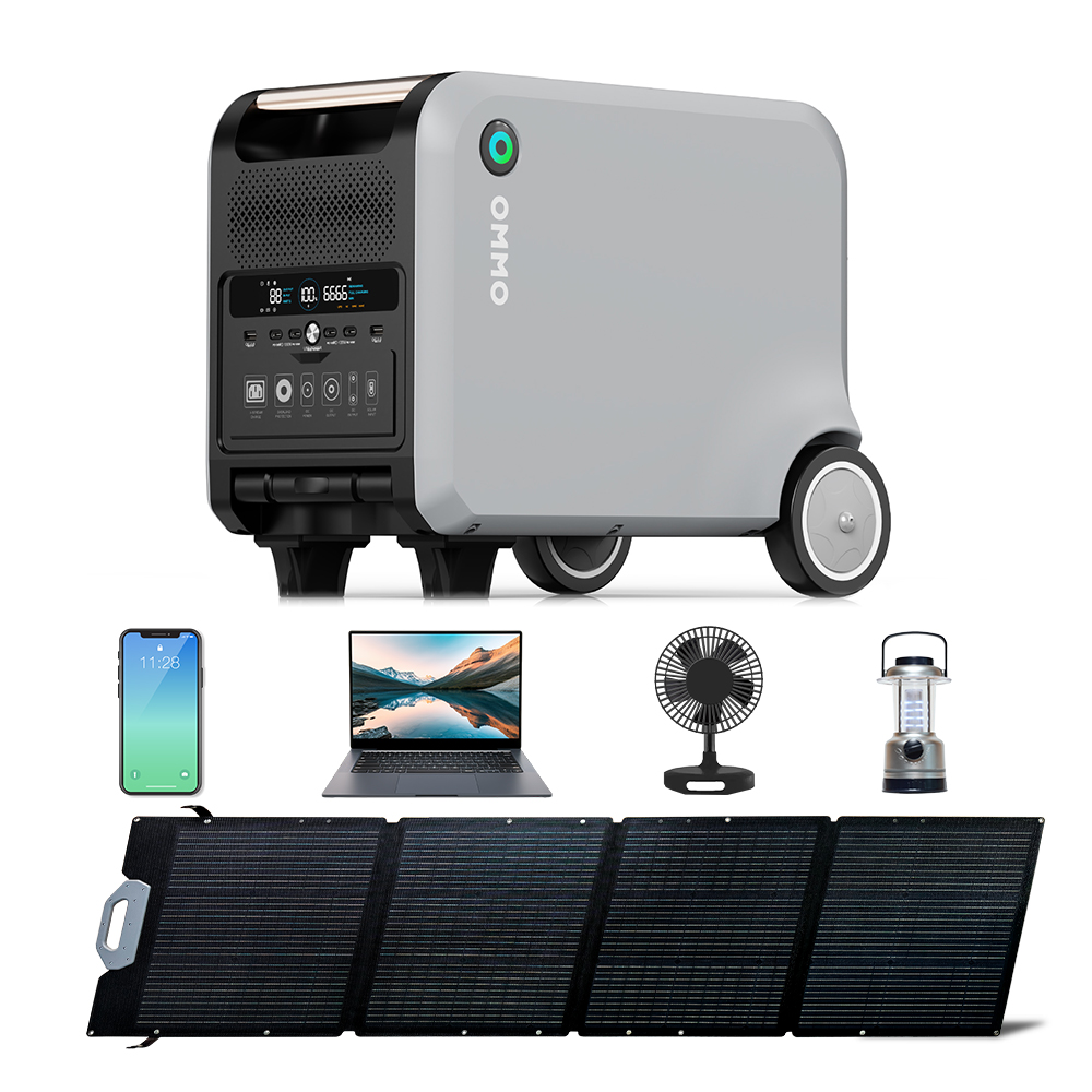 OMMO OM-PV200Z Panel Surya Lip - Solar Panel 200W ulasan dan harga