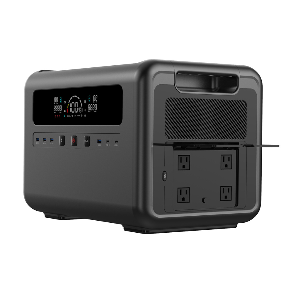Generator Tenaga Surya 2400W,  - Outdoor Power Station ulasan dan harga