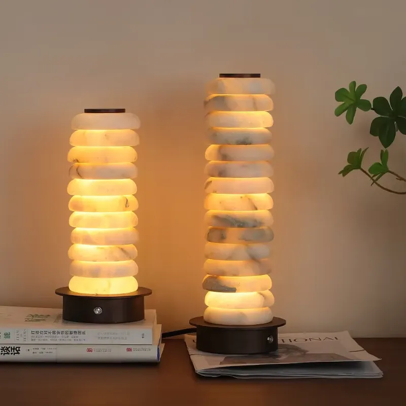 Lampu Meja Marmer Spanyol Desa - Solar Lamp ulasan dan harga