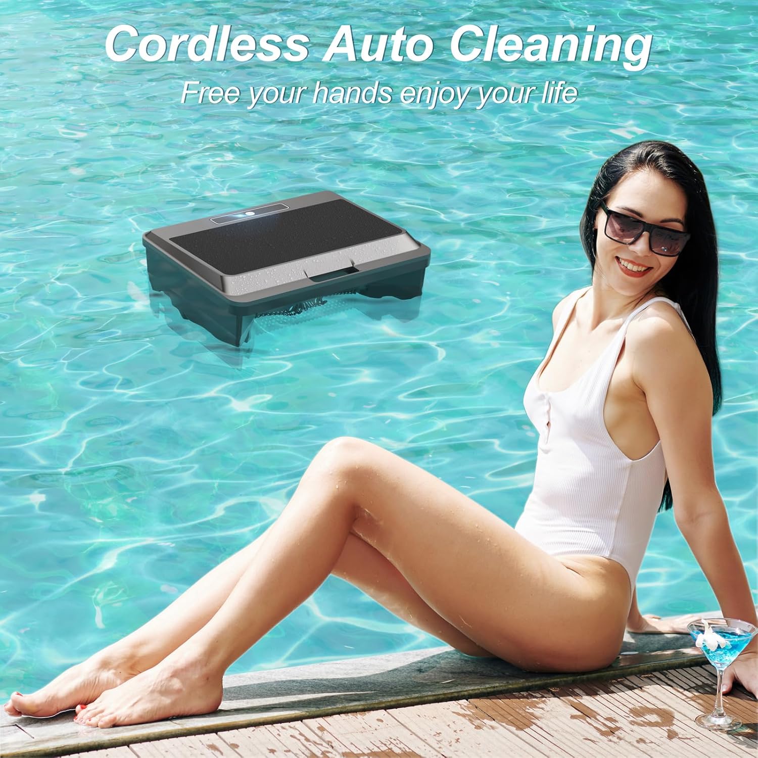 Pembersih Kolam Renang Tenaga  - Charge Controller Solar ulasan dan harga