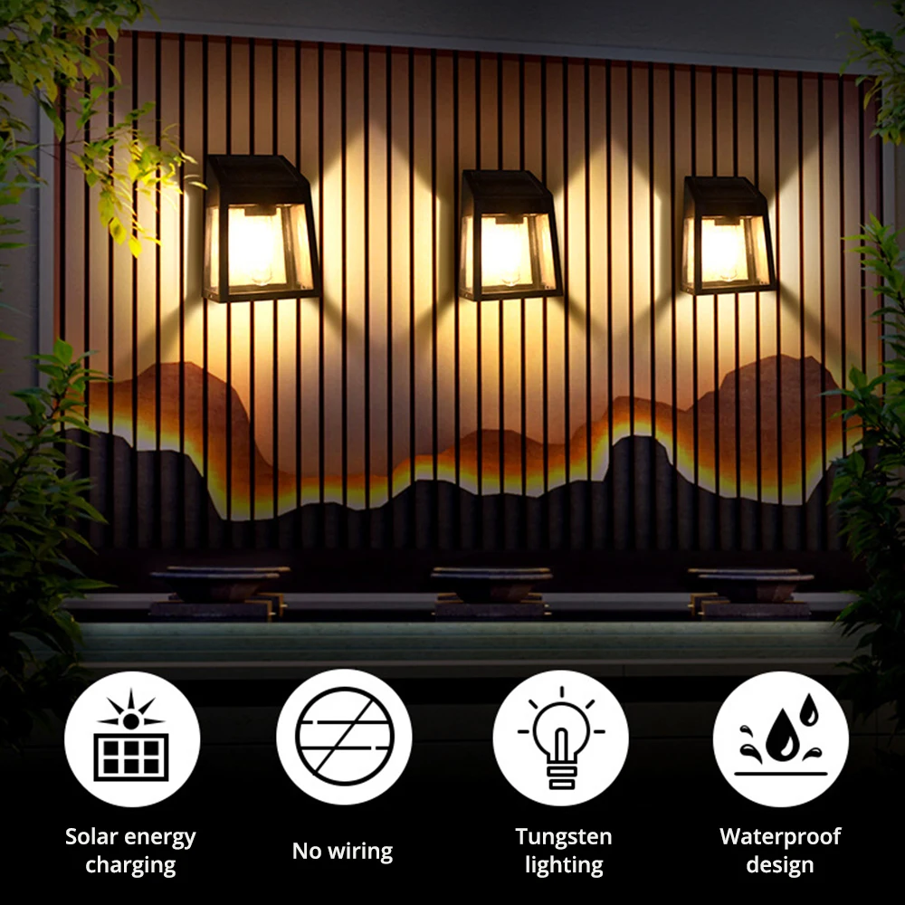 Lampu Dinding Kawat Tungsten S - Solar Lamp ulasan dan harga