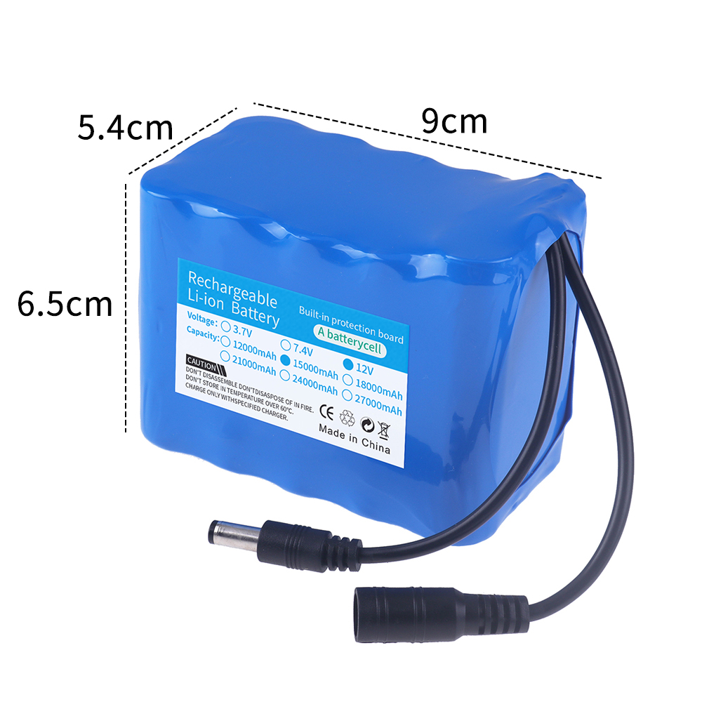 Baterai Pancing 12V 3S5P 15Ah  - Lithium Battery 12V ulasan dan harga