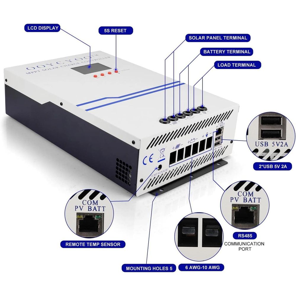 Pengontrol Pengisian Daya Sury - Solar Panel ulasan dan harga